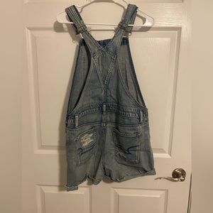 American Eagle denim overall